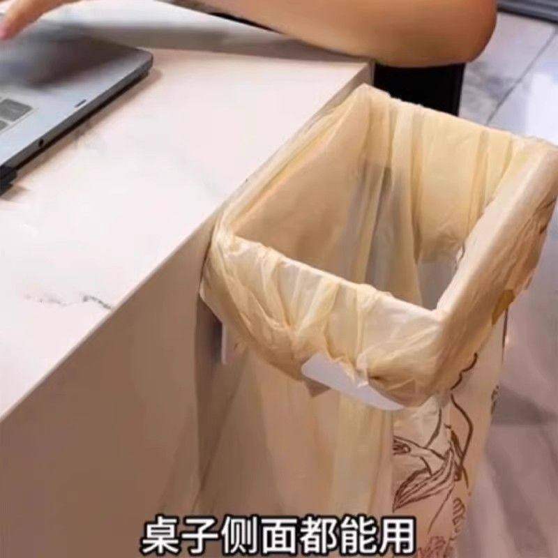 可折叠垃圾架卫生间垃圾桶壁挂式免打孔厨房多功能收纳塑料袋支架,淘宝优惠券,粉丝福利购,淘宝优惠卷