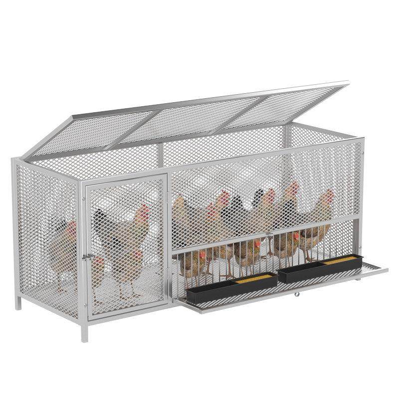 菱形网鸡笼室外加粗加密防鼠黄鼠狼监视器吃食鸭鹅兔鸽防生锈养殖,淘宝优惠券,粉丝福利购,淘宝优惠卷