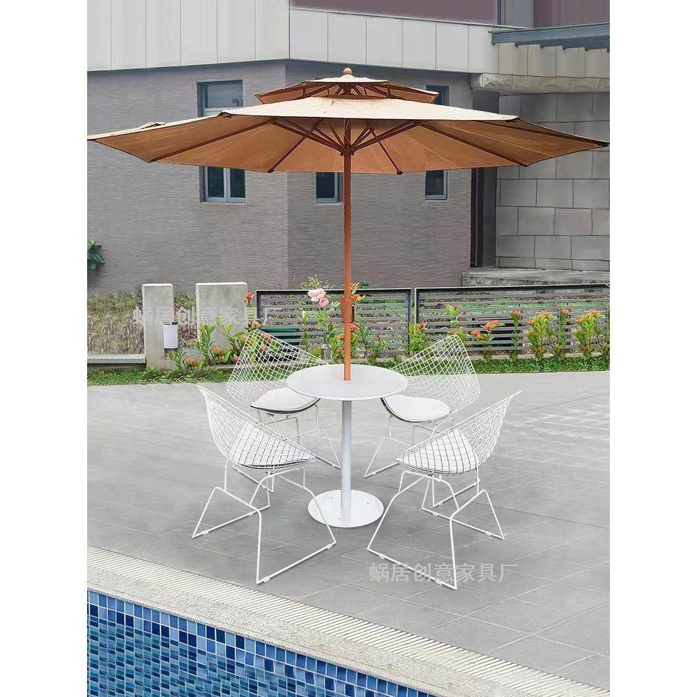 户外桌椅套装庭院别墅露天花园休闲桌子室外铁艺椅子遮阳伞组合,淘宝优惠券,粉丝福利购,淘宝优惠卷