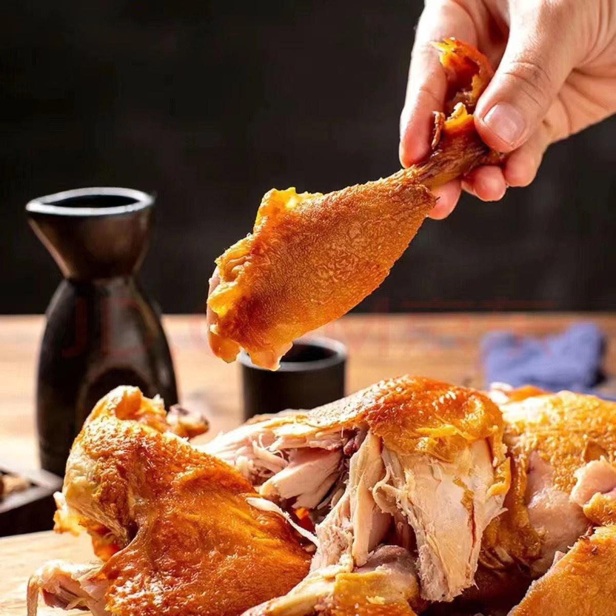 东北老式熏鸡特产美食鸡肉速食熟食即食真空烧鸡正宗烧鸡整只烤鸡,淘宝优惠券,粉丝福利购,淘宝优惠卷