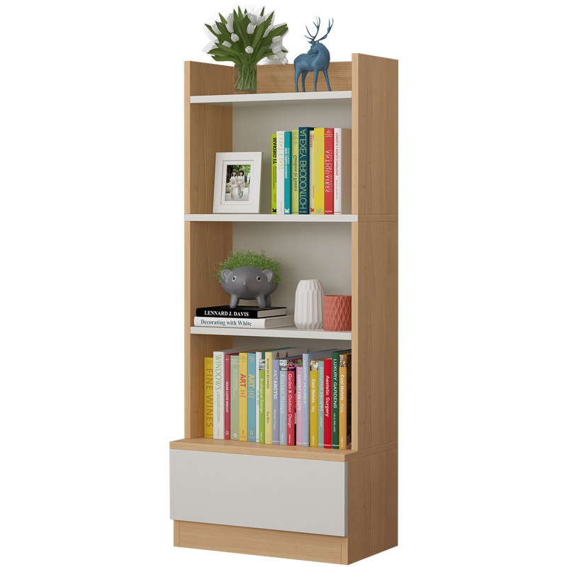 书架落地置物架客厅北欧简约家用小型置物柜子卧室收纳架简易书柜,淘宝优惠券,粉丝福利购,淘宝优惠卷