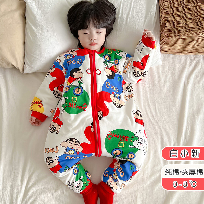 睡袋婴儿秋冬款宝宝夹棉春秋款连身睡衣冬季儿童防踢被子神器加厚,淘宝优惠券,粉丝福利购,淘宝优惠卷