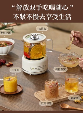 多功能养生壶家用小型办公室电热杯花茶壶全自动玻璃烧水壶煮茶壶