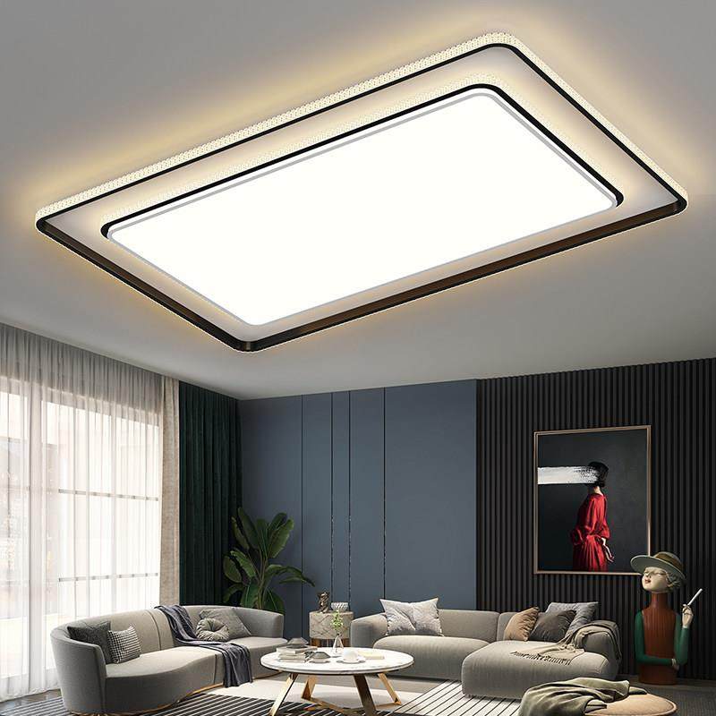 客厅灯轻奢水晶客厅灯现代简约卧室饭厅灯具组合全屋套餐LED吸顶,淘宝优惠券,粉丝福利购,淘宝优惠卷