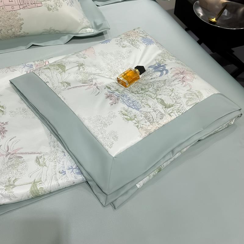 水晶家纺A类冰丝夏凉被空调被凉感天丝夏被可机洗单双人被子夏季 - 图0