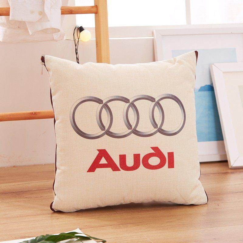 汽车4S店枕头被两用二合一亚麻枕头沙发靠垫被子全年通用办公汽车,淘宝优惠券,粉丝福利购,淘宝优惠卷