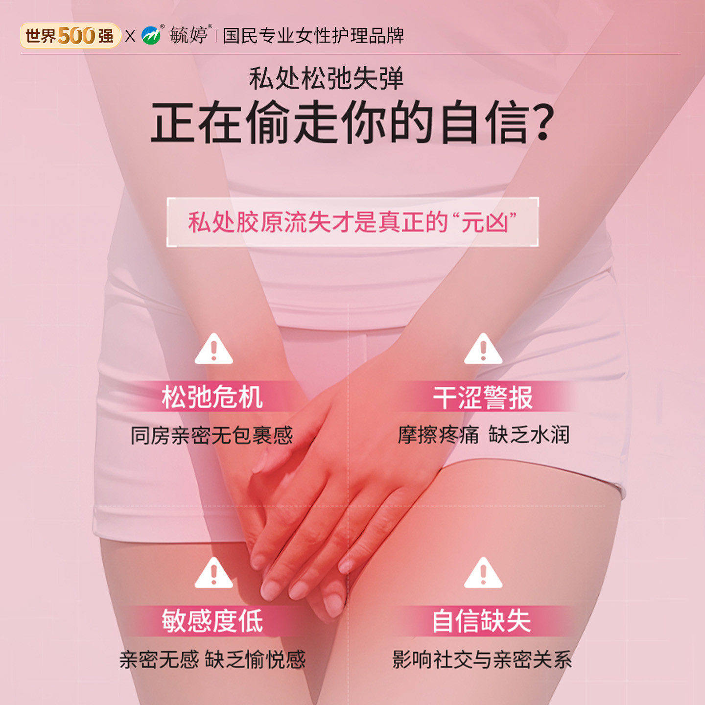 毓婷医用妇科凝胶私密紧致水润改善阴道松弛私处保养补水胶原蛋白
