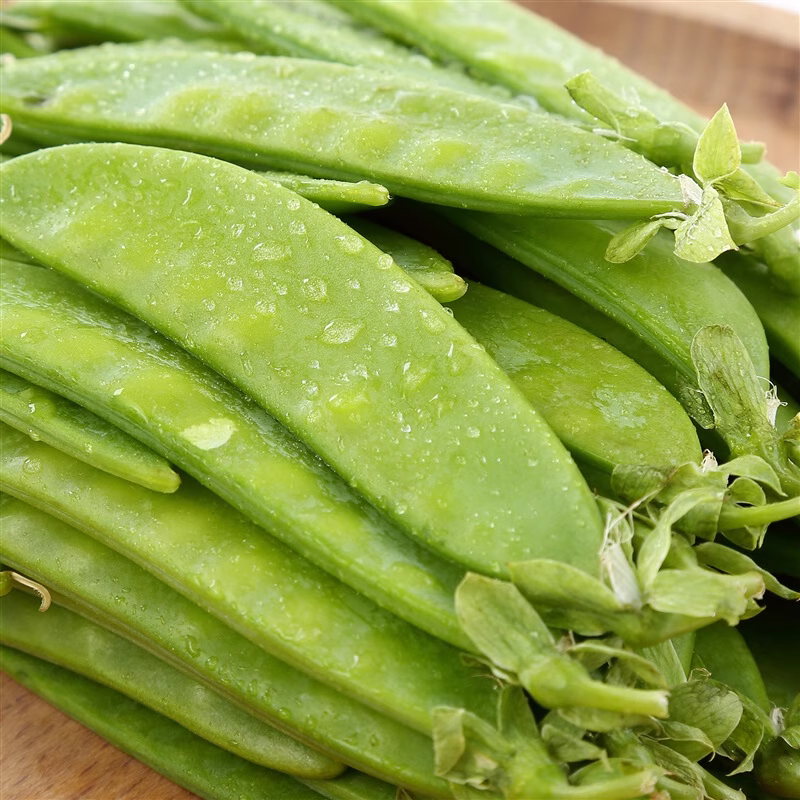 荷兰豆250g 新鲜蔬菜甜豆青豆菜豌豆江时令清炒蔬菜 满5件包邮 - 图1