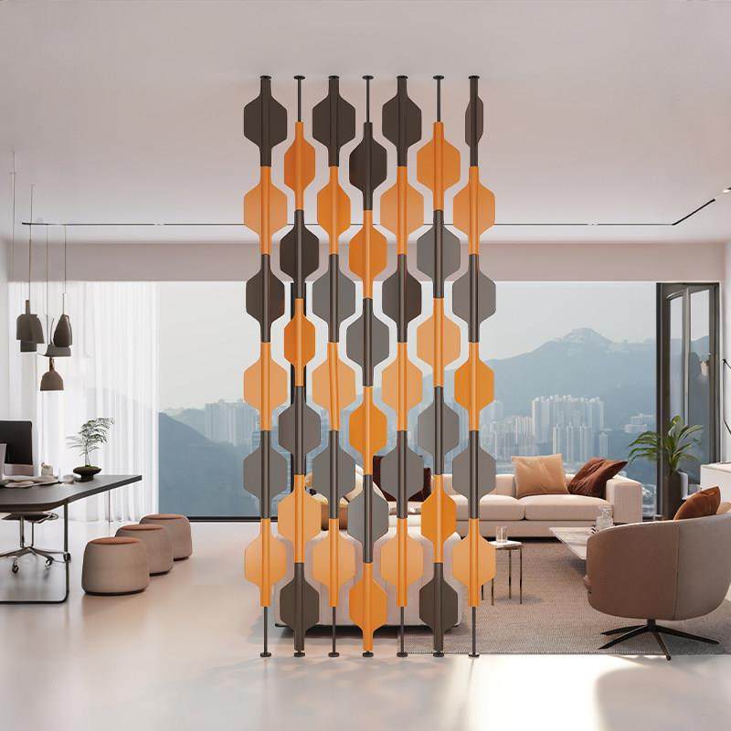 北欧入户屏风样品屋展示中心办公室移动座屏客厅饭厅过道装饰遮挡,淘宝优惠券,粉丝福利购,淘宝优惠卷