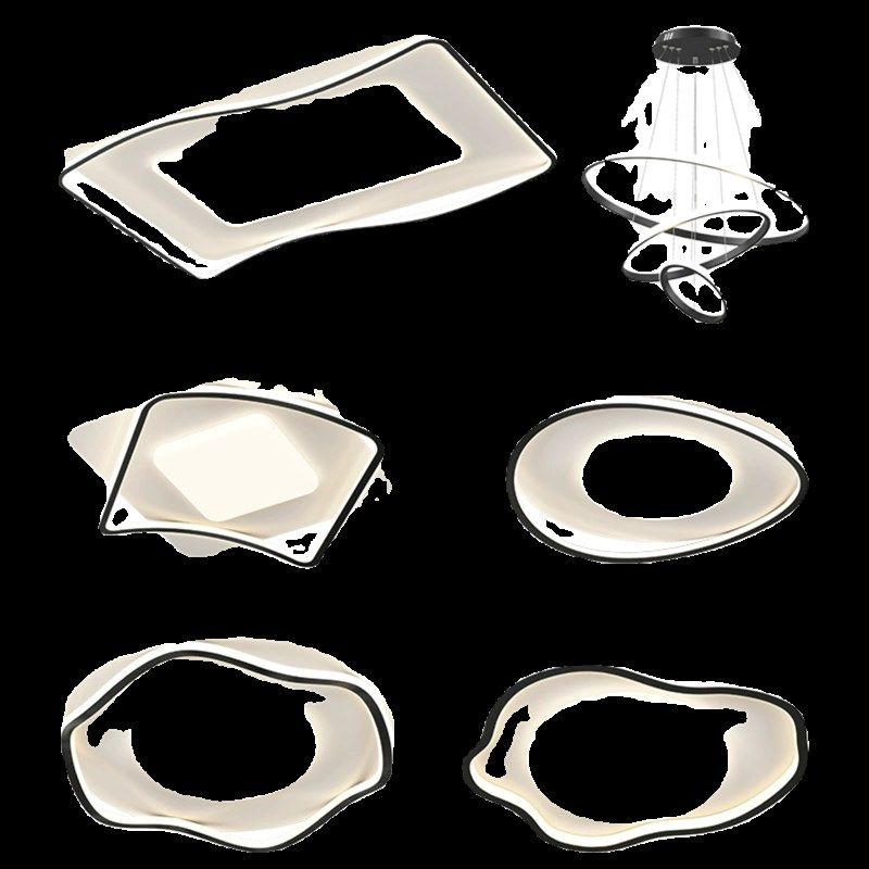 美式大客厅主灯 现代简约led卧室吸顶灯餐厅吊灯全屋灯具套餐组合,淘宝优惠券,粉丝福利购,淘宝优惠卷