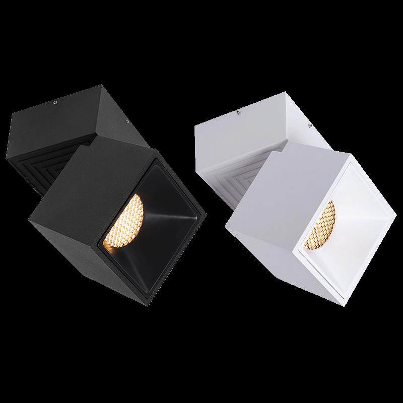 明装射灯可调角度led客厅家用过道走廊背景墙照壁画防眩无主灯具,淘宝优惠券,粉丝福利购,淘宝优惠卷