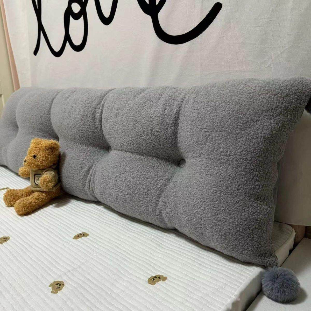 床头软包靠枕护腰靠垫沙发抱枕可拆洗大靠背榻榻米床上儿童看书女,淘宝优惠券,粉丝福利购,淘宝优惠卷