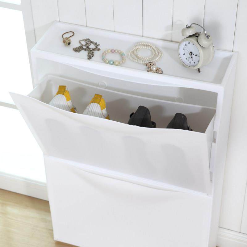 鞋架子塑料鞋柜抽屉式多功能收纳储物柜强尼斯自由组合折叠收纳柜,淘宝优惠券,粉丝福利购,淘宝优惠卷