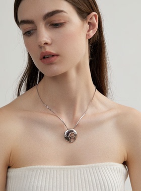 assaid品牌标志蛇骨链极简项链