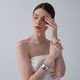As said Roaming Series Curve Irregular Matte Brushed Bracelet Wide Edition Light Luxury Arm Ring Couple Hand Dress