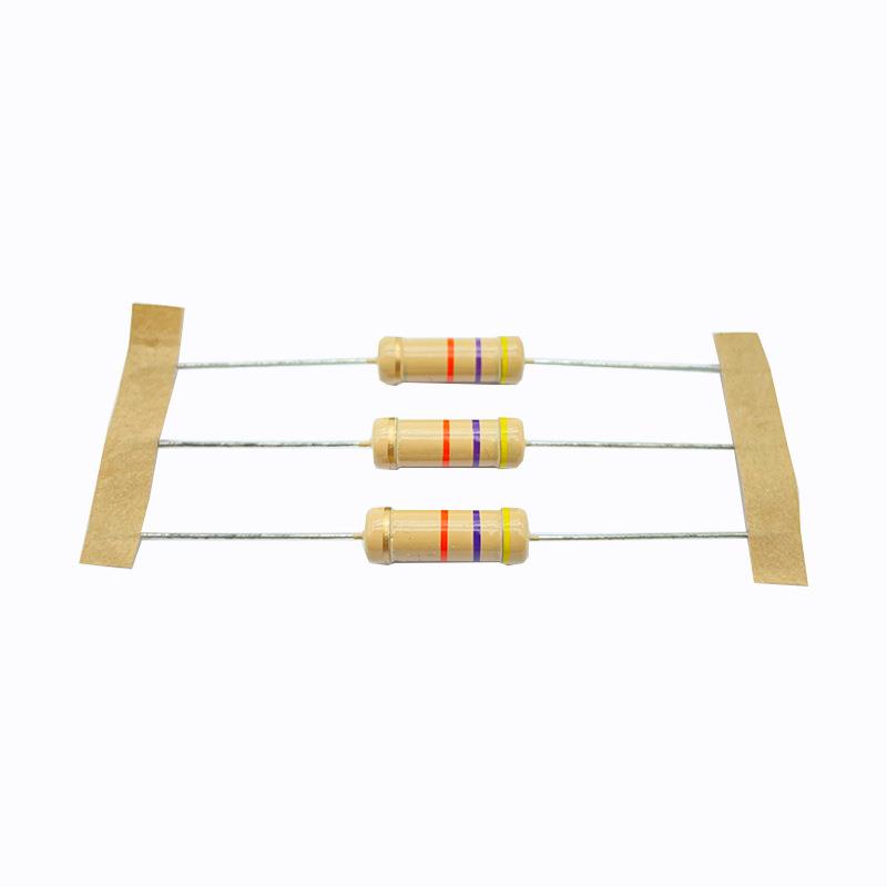 CF2W碳膜电阻2瓦插件电阻色环电阻碳膜散装编带成型立式M型加 - 图3