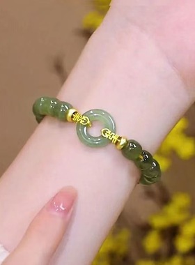 平安优雅手链复古女款手饰2025轻奢妈妈手串生日女友