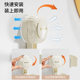 Rotating lazy cream suction cup hair dryer storage rack