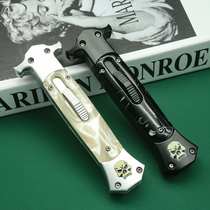 Italian Mafia AKC straight out scabbard resin anti-slip handle outdoor picnic tactical tools portable collection