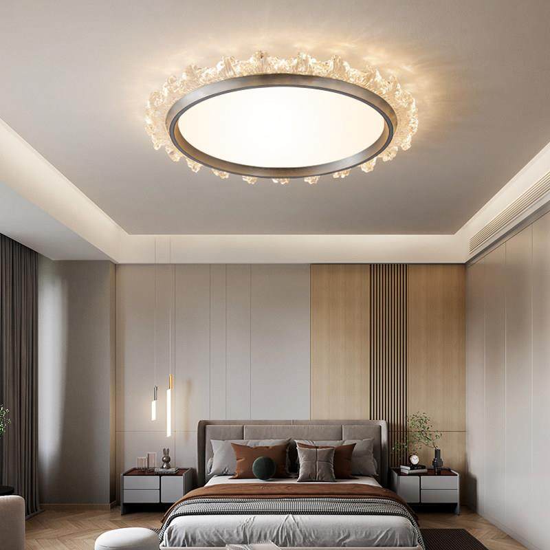 卧室灯吸顶灯全光谱护眼意式极简智能主卧2024新款现代轻奢房间灯,淘宝优惠券,粉丝福利购,淘宝优惠卷