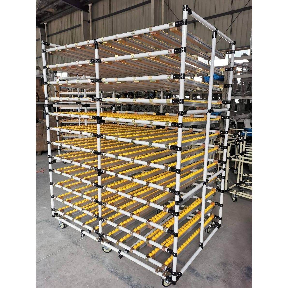 流利货架多功能精益管货架车间先进先出线棒货架物料架流利条货架,淘宝优惠券,粉丝福利购,淘宝优惠卷