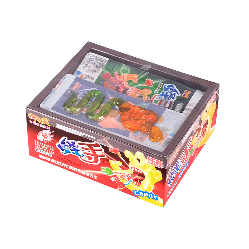 开口笑怪手糖水果软糖剪刀石头布凝胶橡皮糖果味浓郁好吃好玩零食,淘宝优惠券,粉丝福利购,淘宝优惠卷