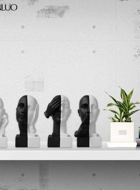 中式简约不听不不看挡说书装饰品家客厅酒柜桌居面创意书8000-120