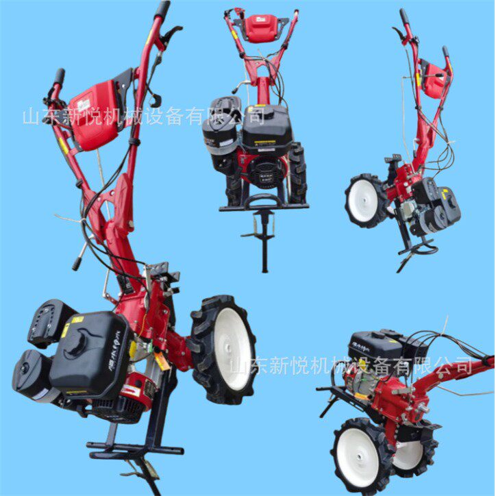 Export micro-tiller, agricultural gasoline, small rotary tiller, OTN soil hoe, ditch plowing, loose plowing