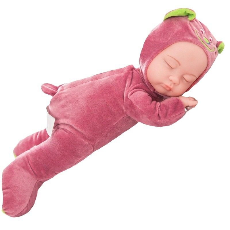 儿童毛绒玩具睡眠仿真婴儿洋娃娃女孩安抚玩偶公仔布宝宝厂家直销,淘宝优惠券,粉丝福利购,淘宝优惠卷