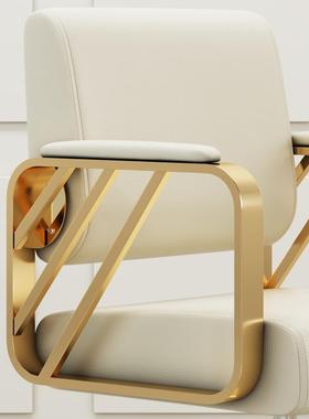 理发店椅子发廊升降旋转剪发椅简约时尚不锈钢烫染美发店