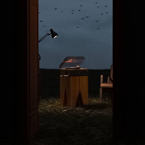 堆石x尊宝Jamo联名黑胶唱片机DS04蓝牙音响唱机复古留声机礼物 - 图3