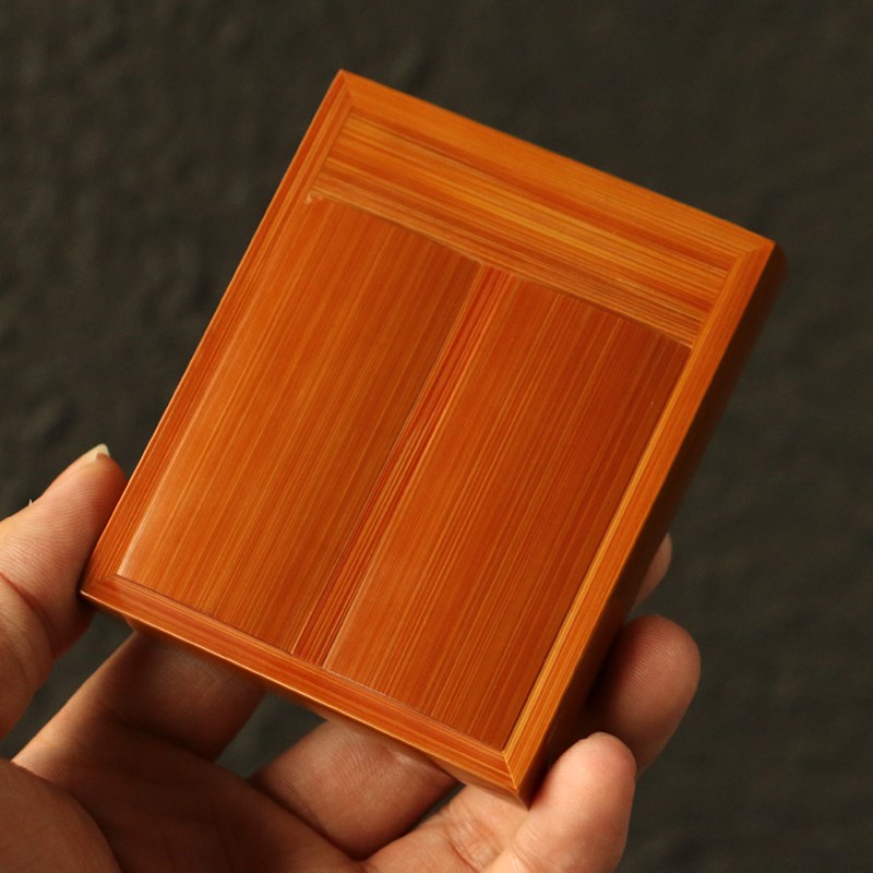 精品沪上名家曹自康纯手工精工制作老玉竹双室黄蛉鸣虫盒竹制虫具 - 图3