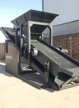 矿山河道震动筛沙机30/50移动式滚筒筛筛分机大小型工程机械设备