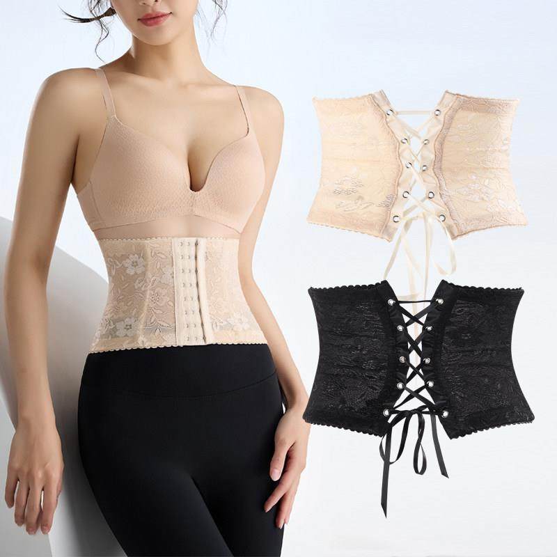 强力收小腹束腰束腹带女瘦肚子神器塑腰带瘦身法式腰封透气夏薄款,淘宝优惠券,粉丝福利购,淘宝优惠卷