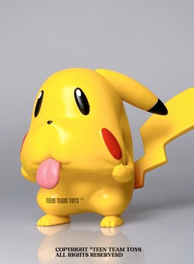 鬼脸比卡摆件玩具桌搭可车载