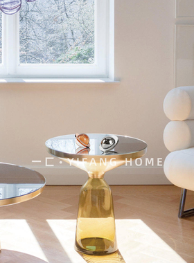 热销一匚简约现代银色茶色水晶飞碟装饰球摆件创意书房样板房桌面