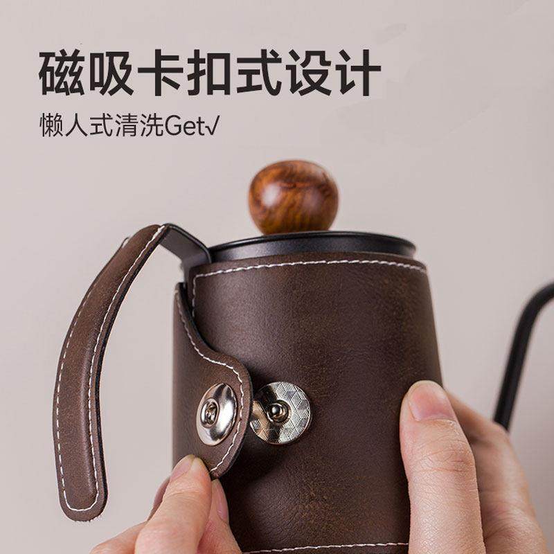 艾华特黑色手冲壶节日送男生礼物冲挂耳咖啡304不锈钢小型细口壶,淘宝优惠券,粉丝福利购,淘宝优惠卷