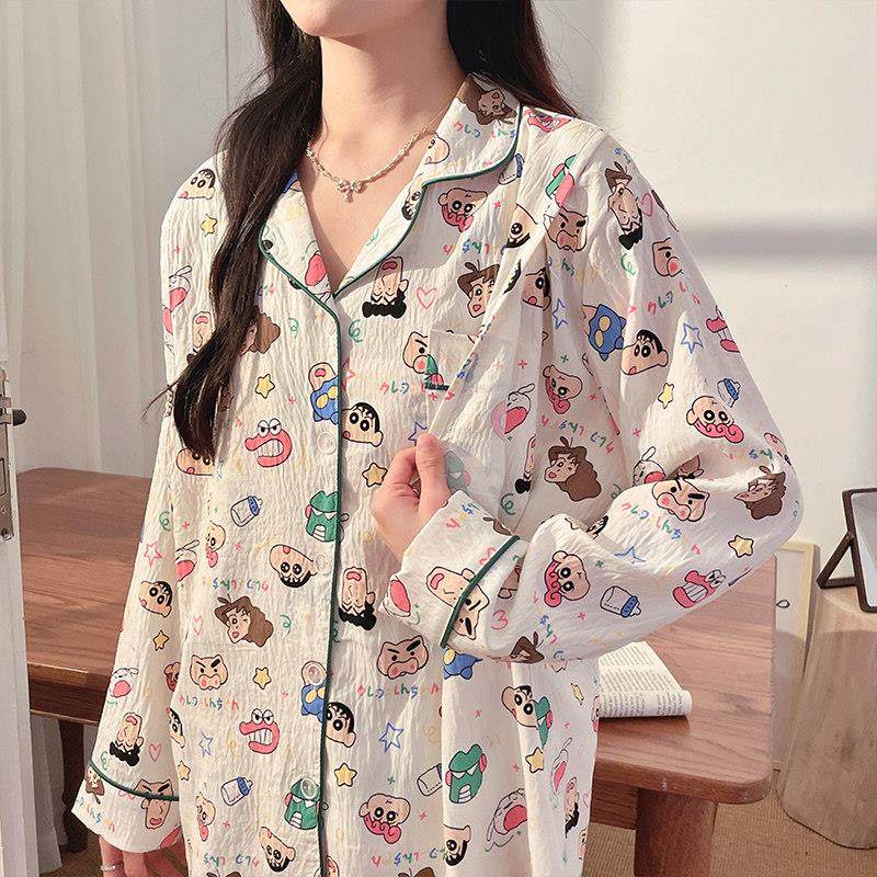 云朵皱皱纯棉春夏薄款卡通月子服产后产妇孕妇哺乳睡衣产妇家居服,淘宝优惠券,粉丝福利购,淘宝优惠卷