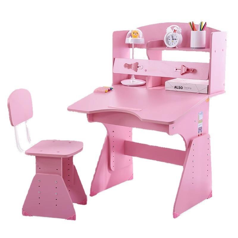 Children's study table writing table for primary school students boys and girls home liftable children's desk and chair desk and chair set