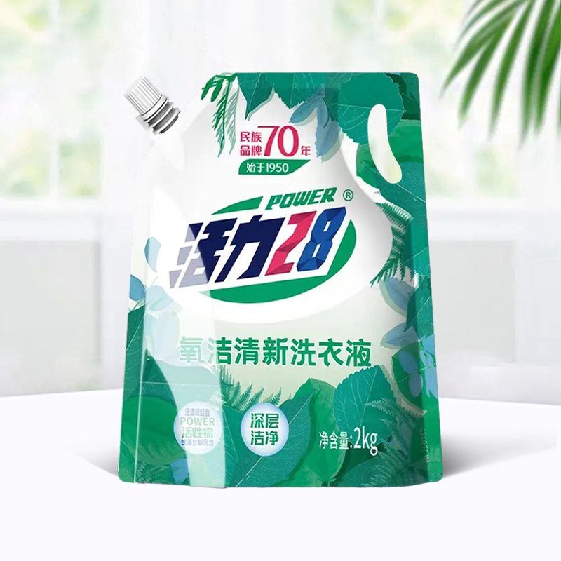 活力28氧洁清新洗衣液2kg/袋