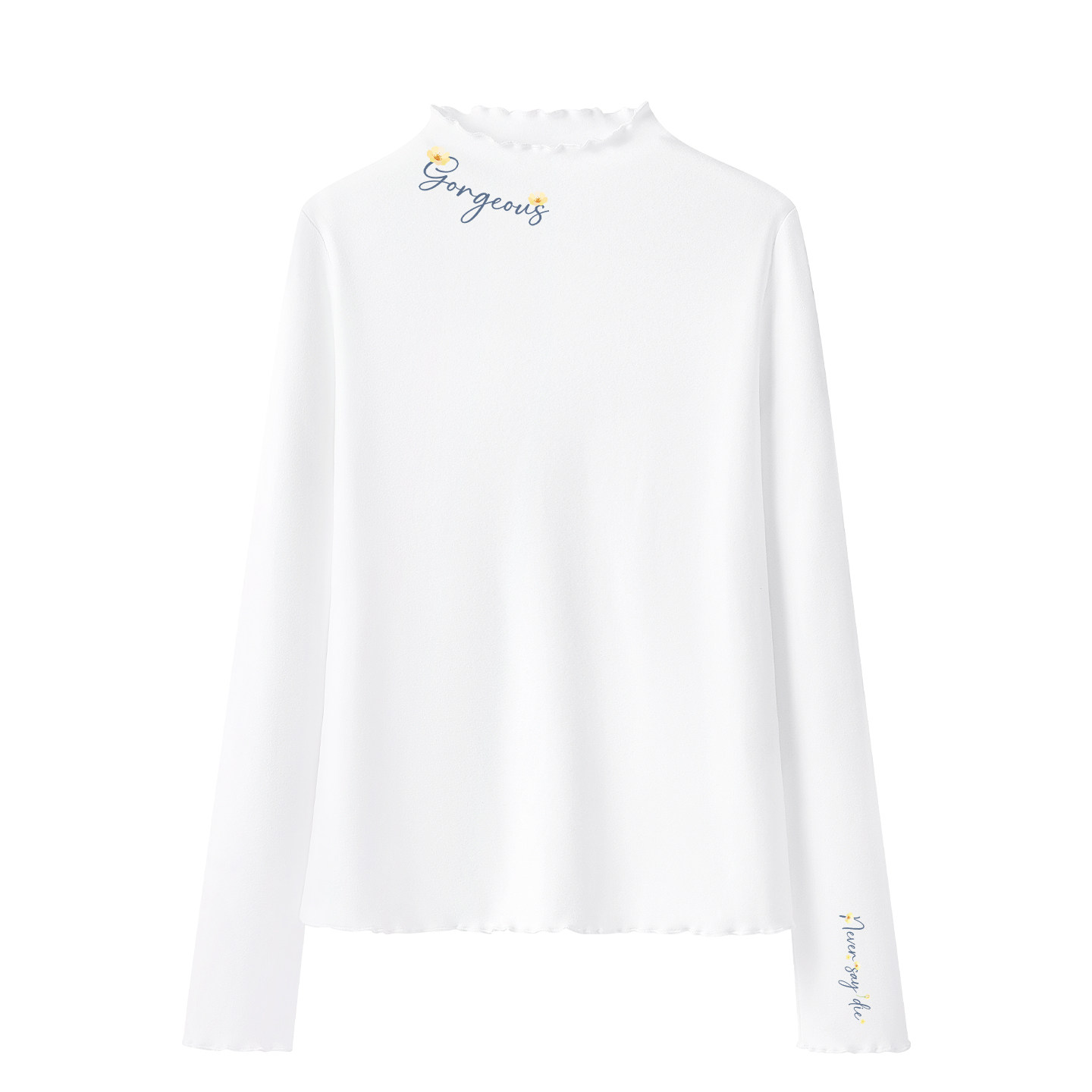 都市丽人木耳边打底衫女冬2026新款半高领双面绒德保暖内搭上衣Y,淘宝优惠券,粉丝福利购,淘宝优惠卷