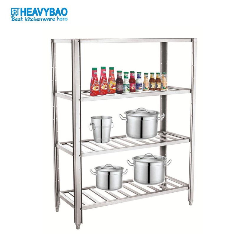 不锈钢厨房置物架厨房收纳架浴室置物架厨房用品卫生间置物架 - 图2