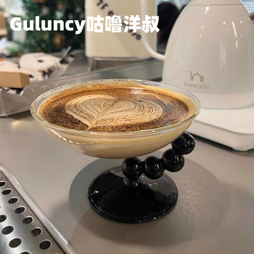 法式优雅ings透明高脚杯高颜值香槟杯红酒杯果汁杯欧式球玻璃杯 - 图2