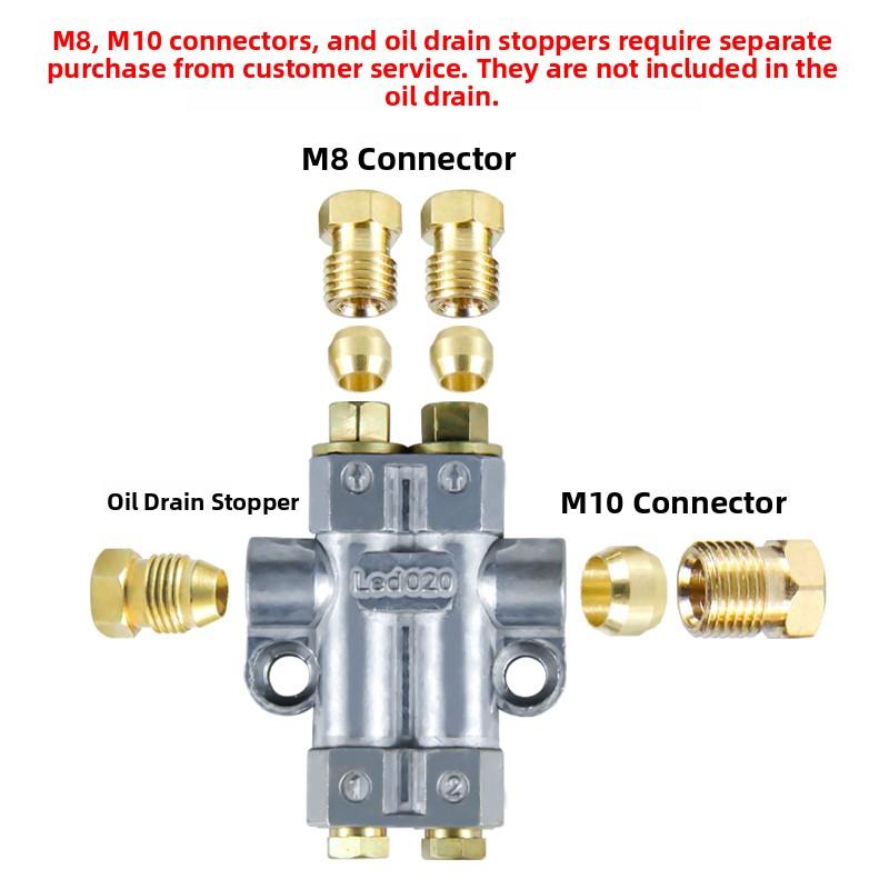容积式定量分油器注塑机快插车床油排数控机床润滑油路泄压分配阀 - 图0