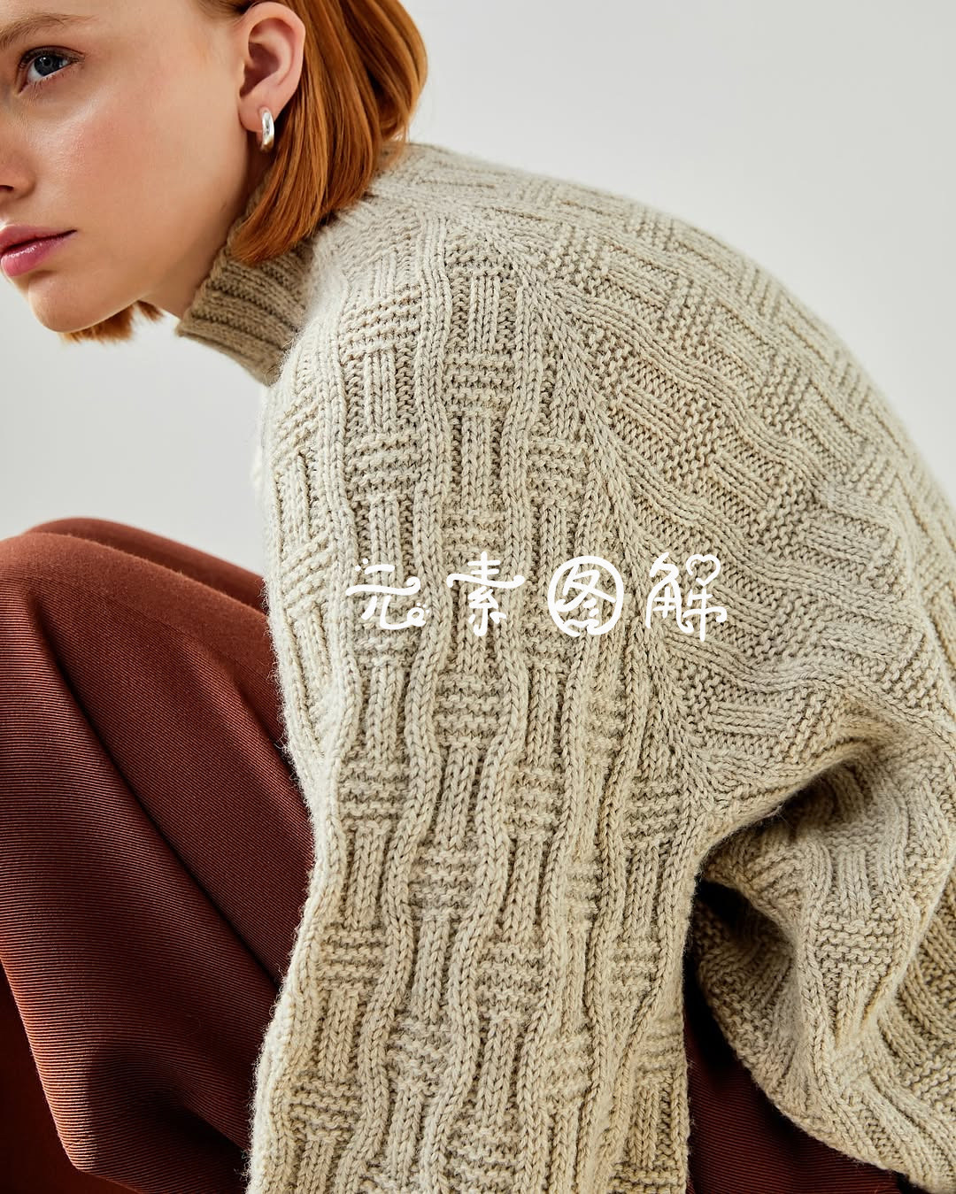 溯流套衫图解upstream 男女同款毛衣图解编织教程 中文字图解教程,淘宝优惠券,粉丝福利购,淘宝优惠卷