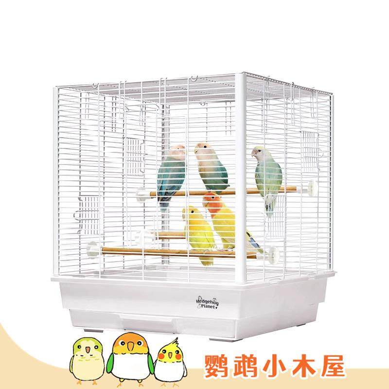 鹦鹉小木屋刺星球4747加宽方笼立柱鹦鹉鸟笼虎皮牡丹玄凤繁殖笼,淘宝优惠券,粉丝福利购,淘宝优惠卷