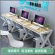 Simple two-person office gaming computer desk Desktop three-person student desk integrated desk simple home study desk