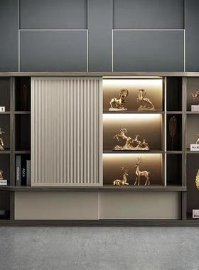 现代轻奢档别OLA-GYP0墅软家居摆书柜书件房办公室柜子高装装饰高