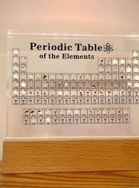 元素周期表实物内嵌标本毕业生日