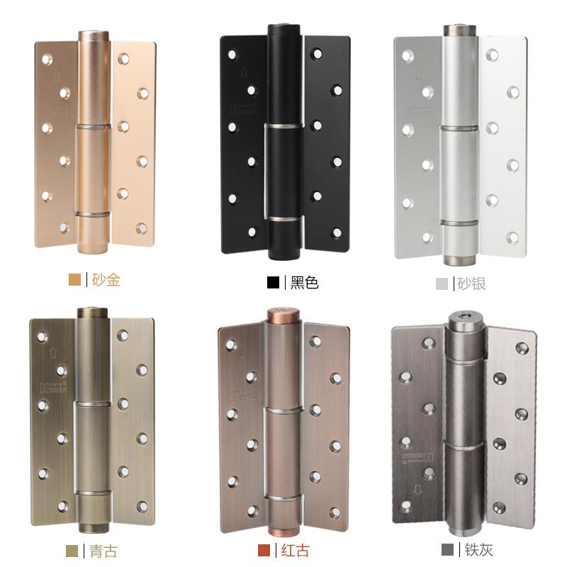 隐形门合页缓冲液压合页定位带闭门器自动关门自闭弹簧暗门 - 图1